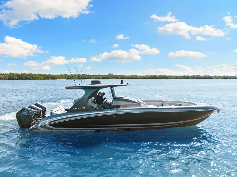 Slide: The Image of Mystic Powerboats M3800 2024 - 2