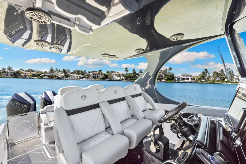 Slide: The Image of Mystic Powerboats M3800 2024 - 25