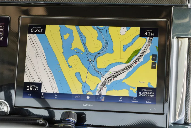 Slide: The Image of Mystic Powerboats M3800 2024 - 46