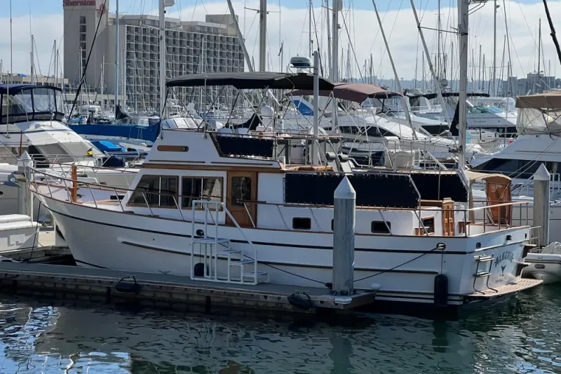 The Image of DeFever 41 Trawler 1984 - 0