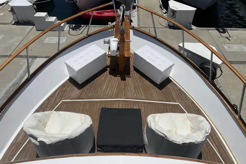 Slide: The Image of DeFever 41 Trawler 1984 - 10