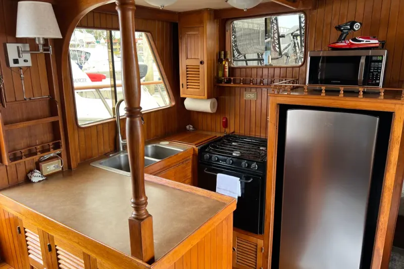 Slide: The Image of DeFever 41 Trawler 1984 - 13