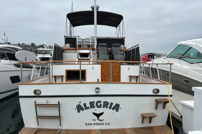 Slide: The Image of DeFever 41 Trawler 1984 - 2