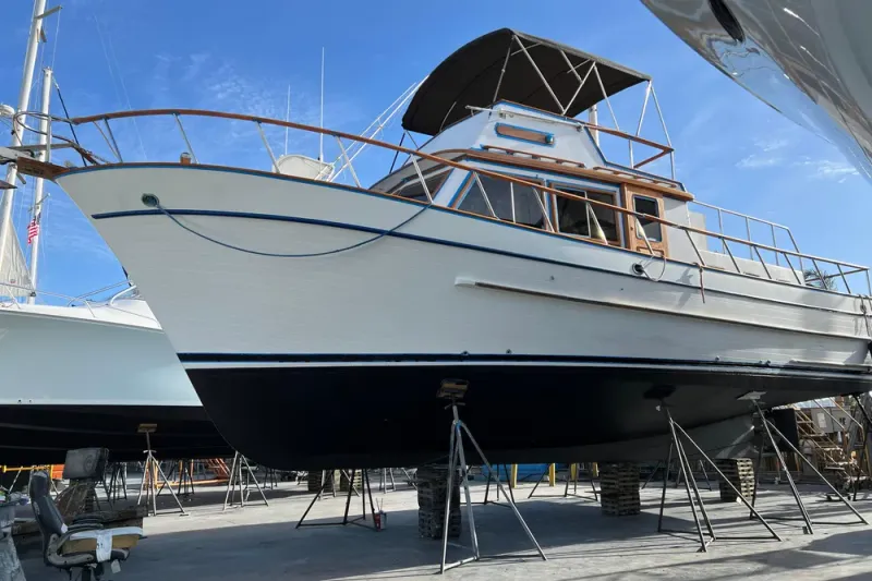 Slide: The Image of DeFever 41 Trawler 1984 - 22