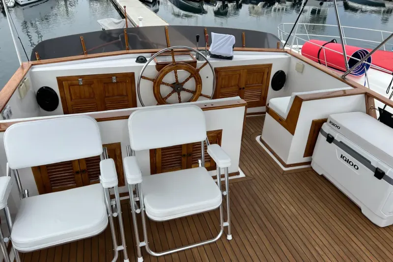 Slide: The Image of DeFever 41 Trawler 1984 - 3