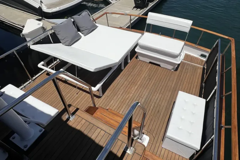 Slide: The Image of DeFever 41 Trawler 1984 - 6