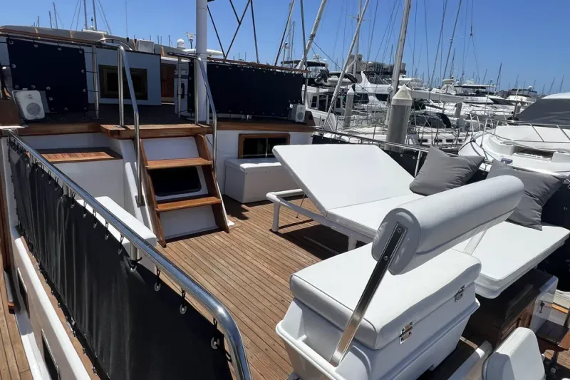 Slide: The Image of DeFever 41 Trawler 1984 - 7