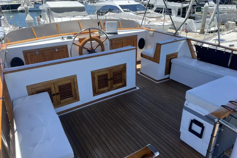 Slide: The Image of DeFever 41 Trawler 1984 - 5