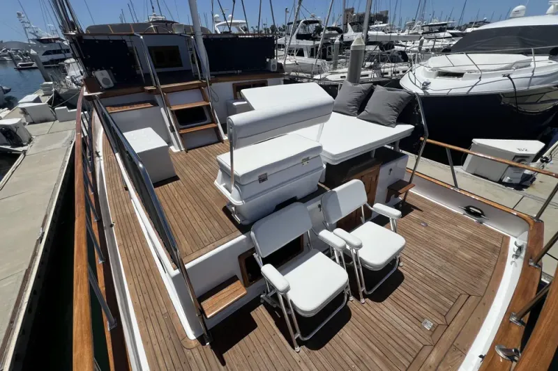 Slide: The Image of DeFever 41 Trawler 1984 - 8