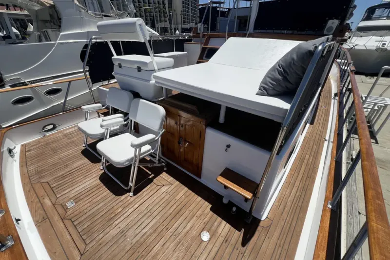 Slide: The Image of DeFever 41 Trawler 1984 - 9