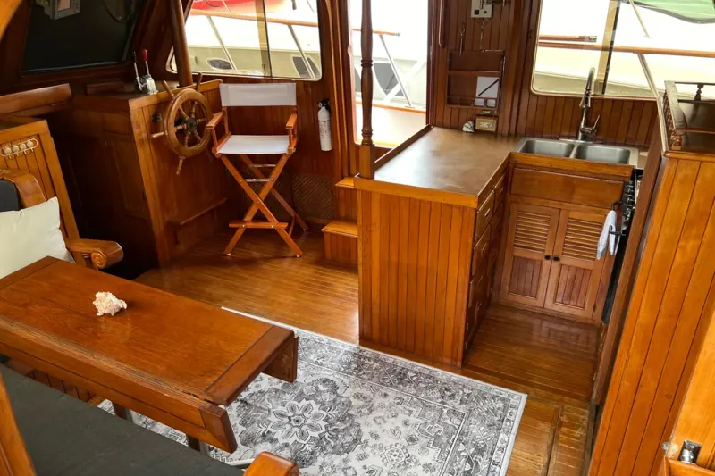 Slide: The Image of DeFever 41 Trawler 1984 - 11