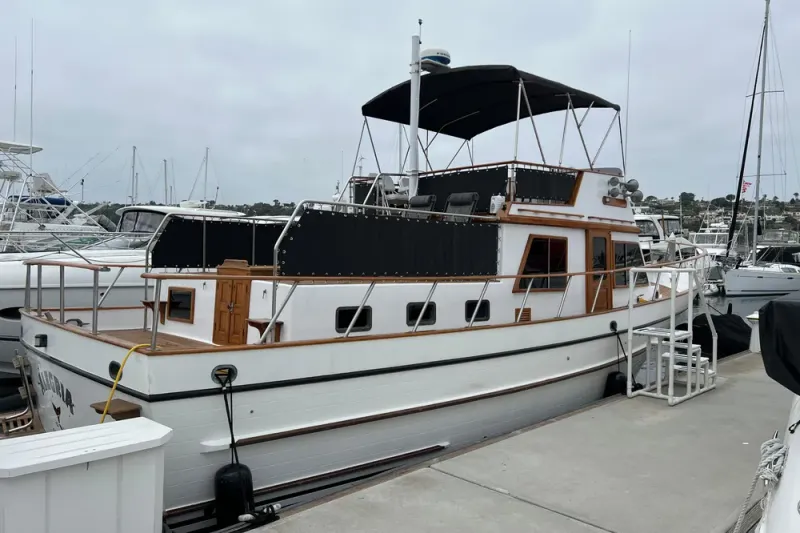 Slide: The Image of DeFever 41 Trawler 1984 - 1