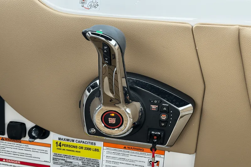 Slide: The Image of Sea Ray 250 SDX 2025 - 15