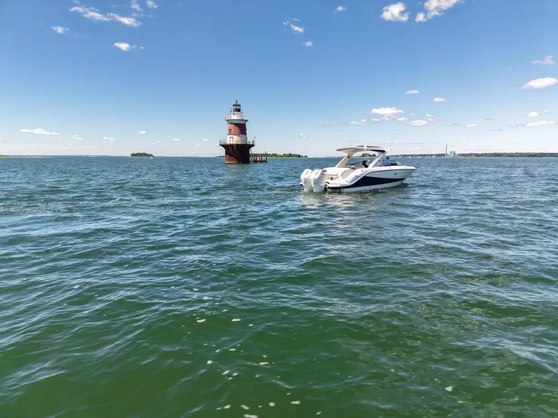 Slide: The Image of Sea Ray SLX 310 Outboard 2026 - 3