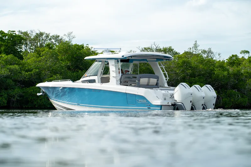 Slide: The Image of Boston Whaler 350 REALM 2025 - 36