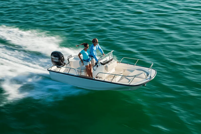 Slide: The Image of Boston Whaler 150 Montauk 2026 - 2