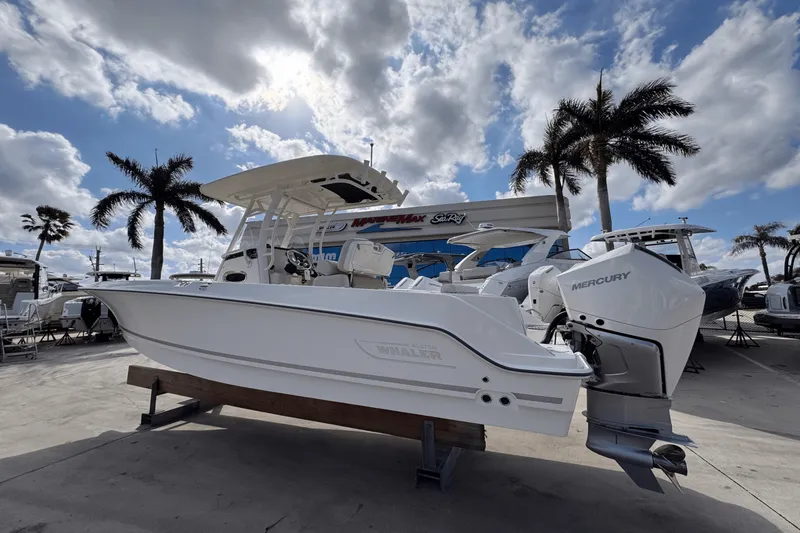 Slide: The Image of Boston Whaler 230 Outrage 2025 - 2