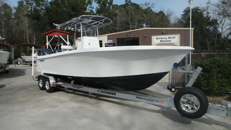 The Image of 2024 Contender 28T boat on trailer at Hickory Bluff Marine. - 1