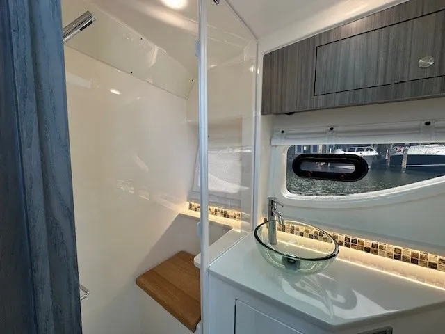 Slide: The Image of Sea Ray Sundancer 370 Outboard 2024 - 30