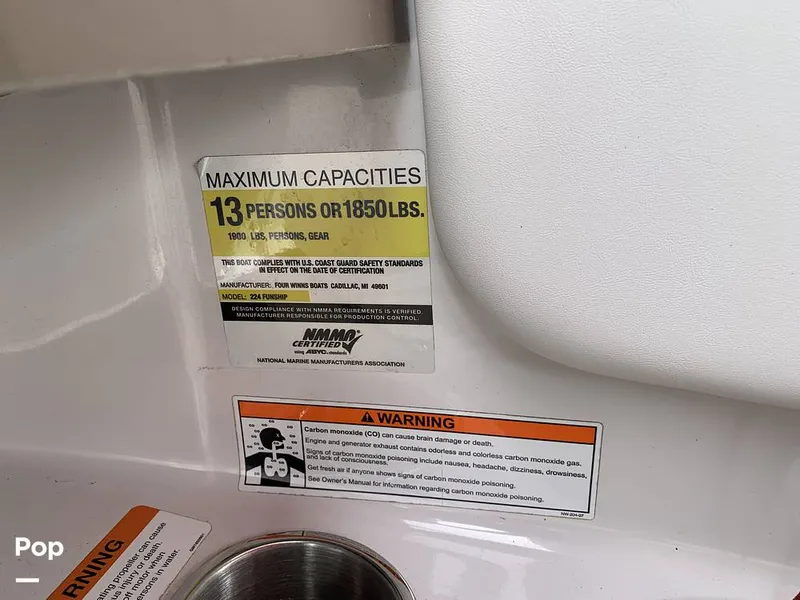 Slide: The Image of Four Winns 224 Funship 2008 - 13790694