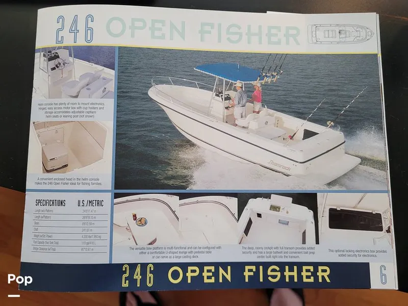 Slide: The Image of Shamrock 246 Open Fisher 2005 - 13931656