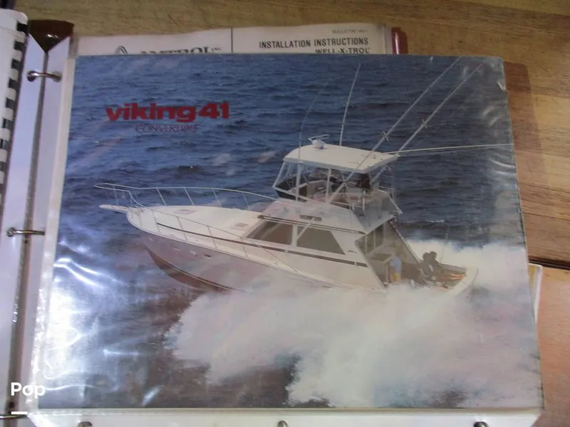 Slide: The Image of Viking 41 Convertible 1986 - 13941025