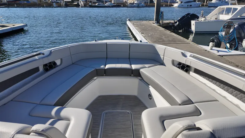 Slide: The Image of Sea Ray SLX 310 Outboard 2026 - 26