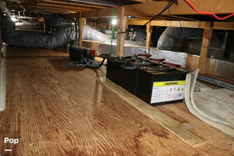 Slide: The Image of Below Living Area - 4 - 100AH SLA Batteries & 3000 W Inverter - 14138159