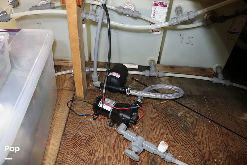 Slide: The Image of Below Deck Master Bedroom - Water Pumps - 14138230