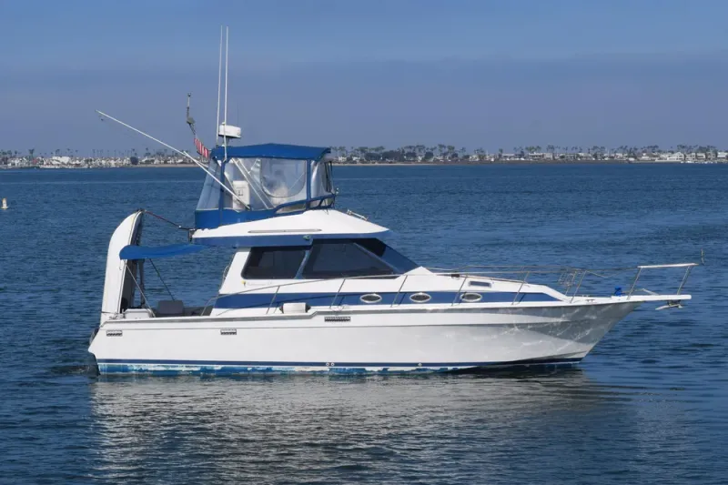 Slide: The Image of Mediterranean 38 Convertible 1988 - 14