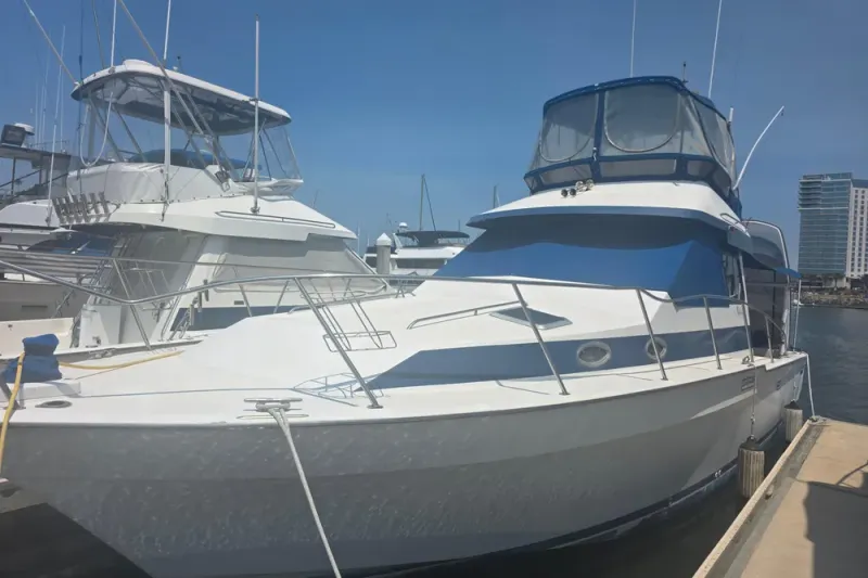 Slide: The Image of Mediterranean 38 Convertible 1988 - 6