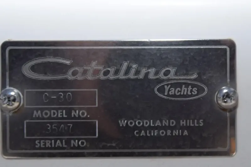 Slide: The Image of Catalina 30 1984 - 17