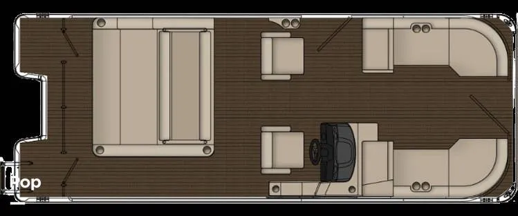 Slide: The Image of Bentley Pontoons 253 Elite Swingback DC FT 2022 - 14412764