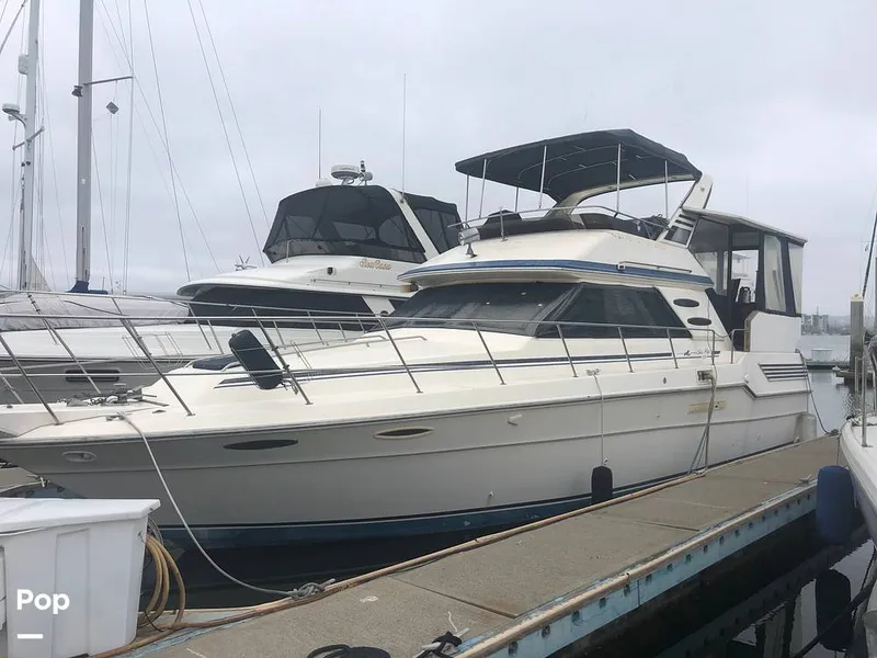 Slide: The Image of Sea Ray 410 Aft Cabin 1987 - 14511179