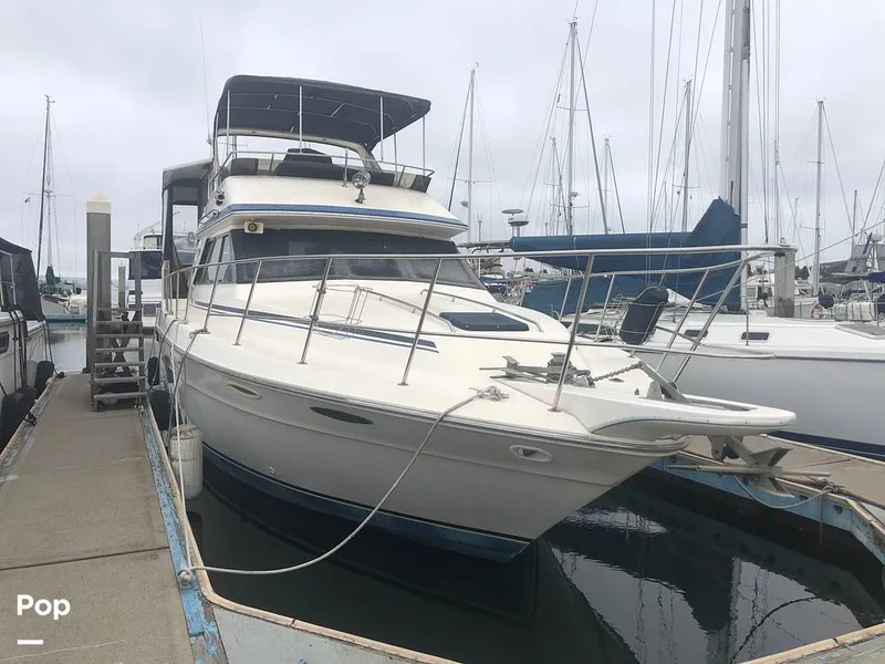 Slide: The Image of Sea Ray 410 Aft Cabin 1987 - 14511176