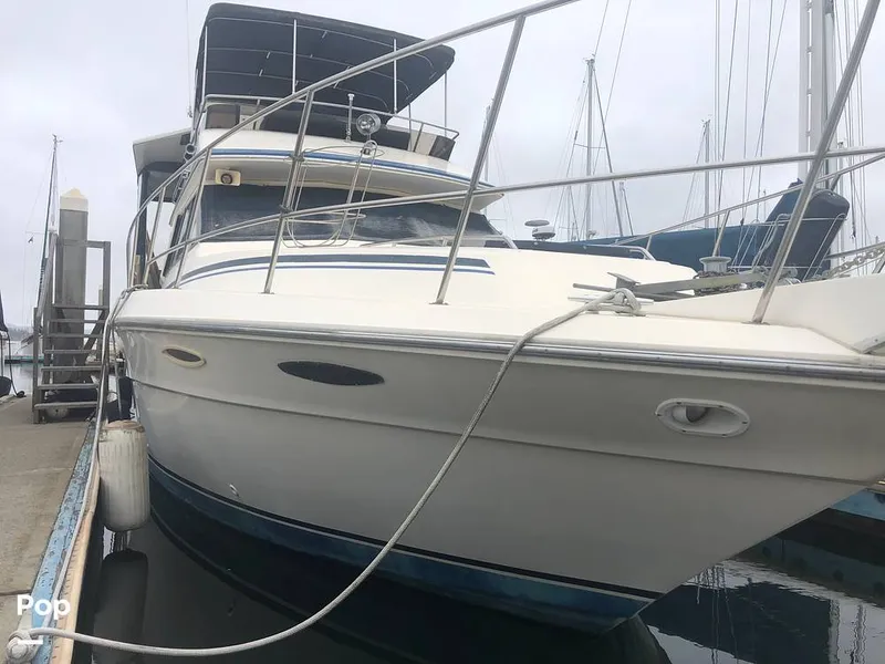 Slide: The Image of Sea Ray 410 Aft Cabin 1987 - 14511182