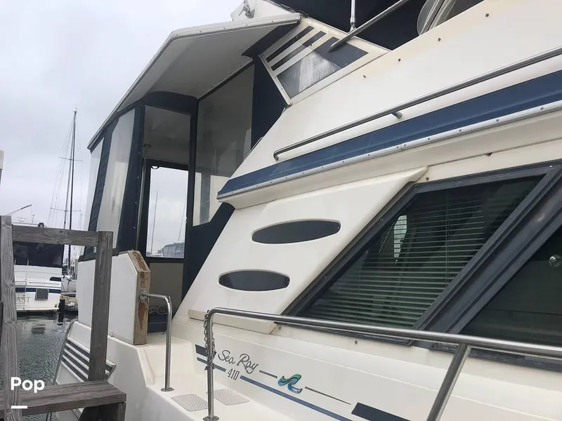 Slide: The Image of Sea Ray 410 Aft Cabin 1987 - 14511193