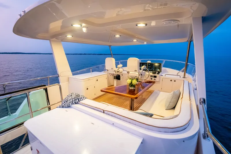 Slide: The Image of Hunt 56 Flybridge 2027 - 29