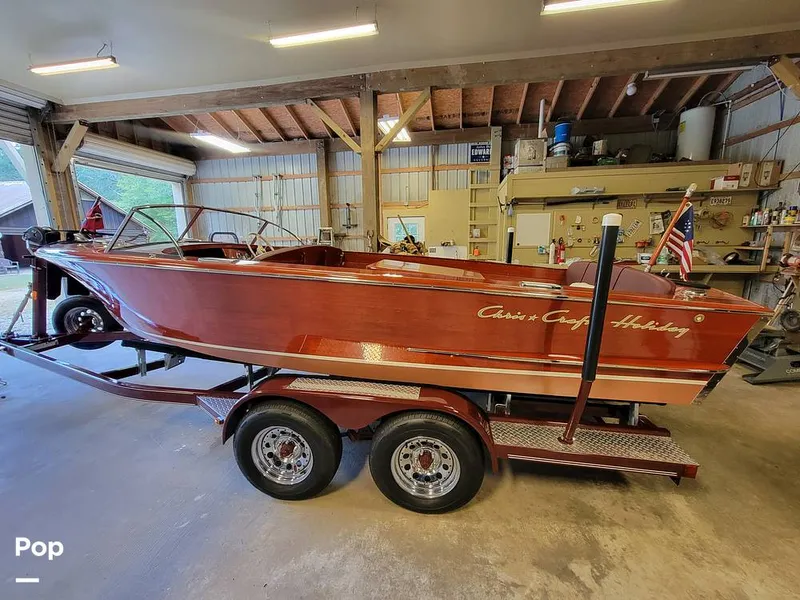 Slide: The Image of Chris-Craft Holiday 18 1955 - 14689357