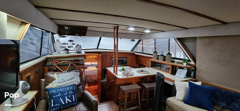 Slide: The Image of Carver Yachts 4207 Aft Cabin 1986 - 14742626