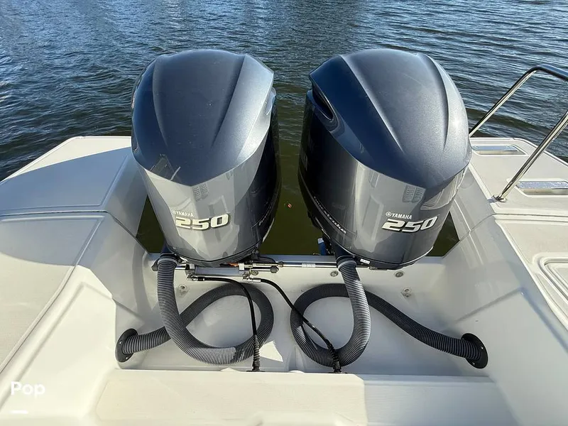 Slide: The Image of Twin 250 HP Yamaha Engines - 15215336