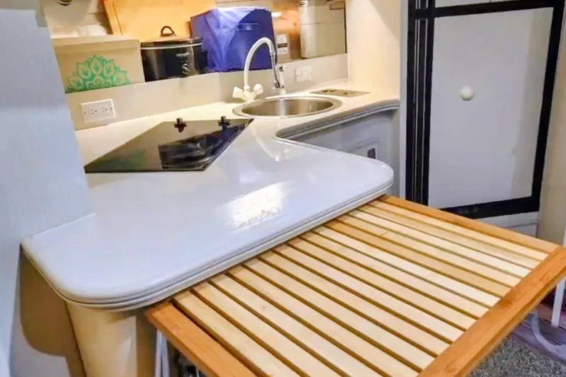 Slide: The Image of Water filtration system in 1994 Cruisers Yachts 3675 Esprit engine room. - 38