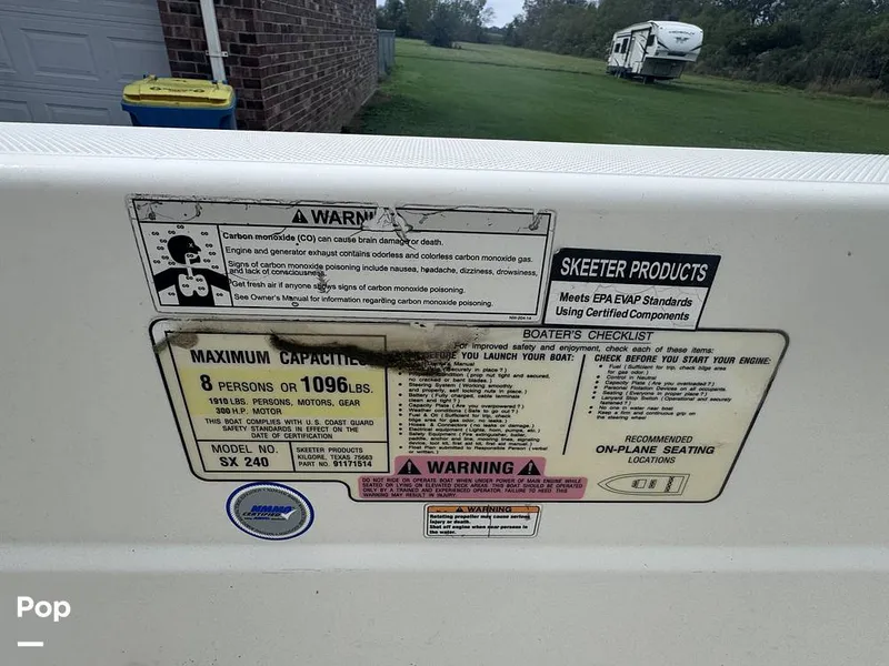 Slide: The Image of Skeeter SX240 2015 - 14899071