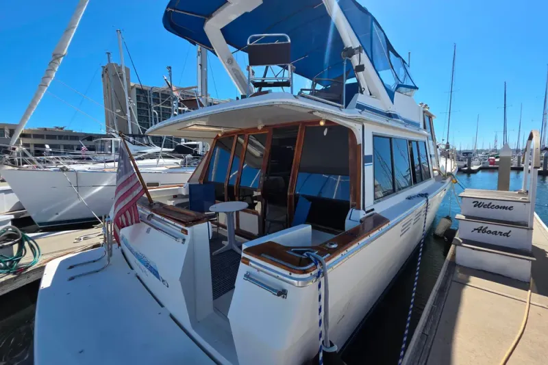 Slide: The Image of Bayliner 4550 Motoryacht 1987 - 4