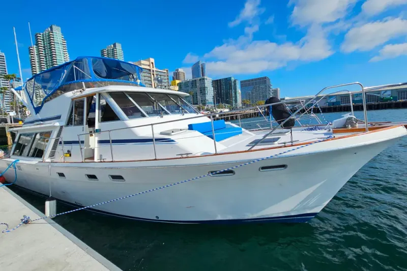 Slide: The Image of Bayliner 4550 Motoryacht 1987 - 64