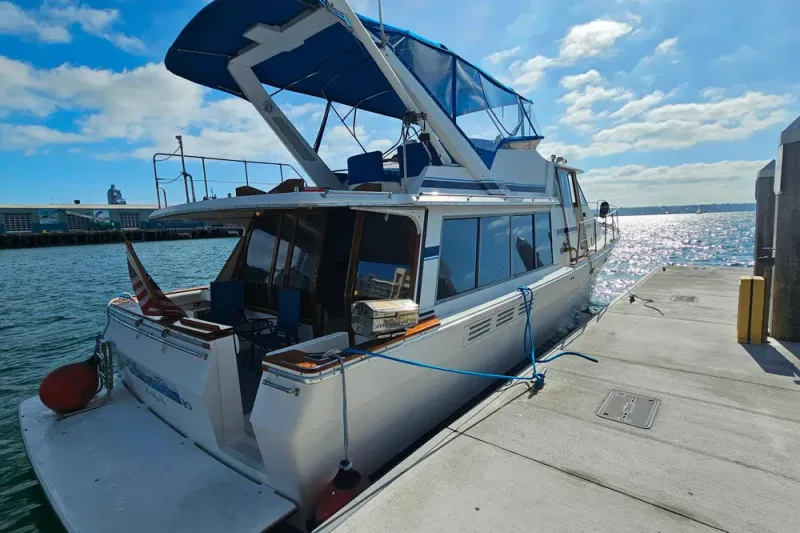 Slide: The Image of Bayliner 4550 Motoryacht 1987 - 67