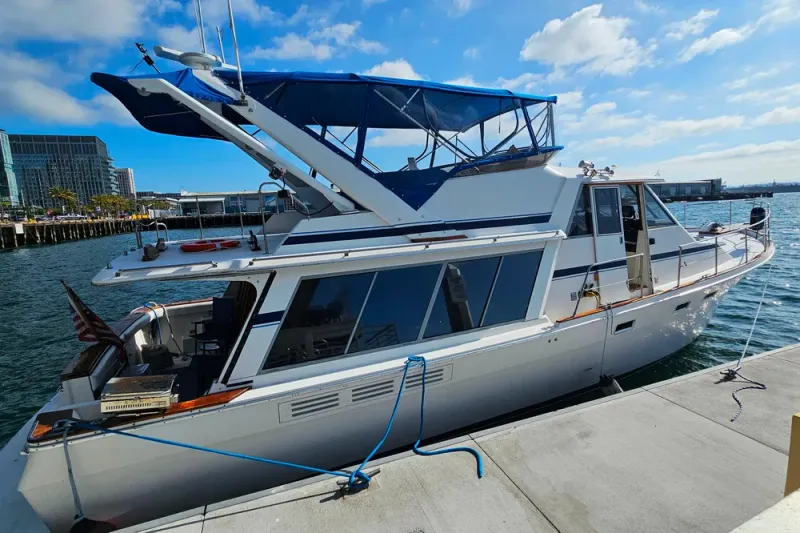 Slide: The Image of Bayliner 4550 Motoryacht 1987 - 68