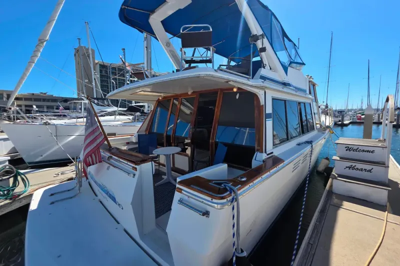 Slide: The Image of Bayliner 4550 Motoryacht 1987 - 4