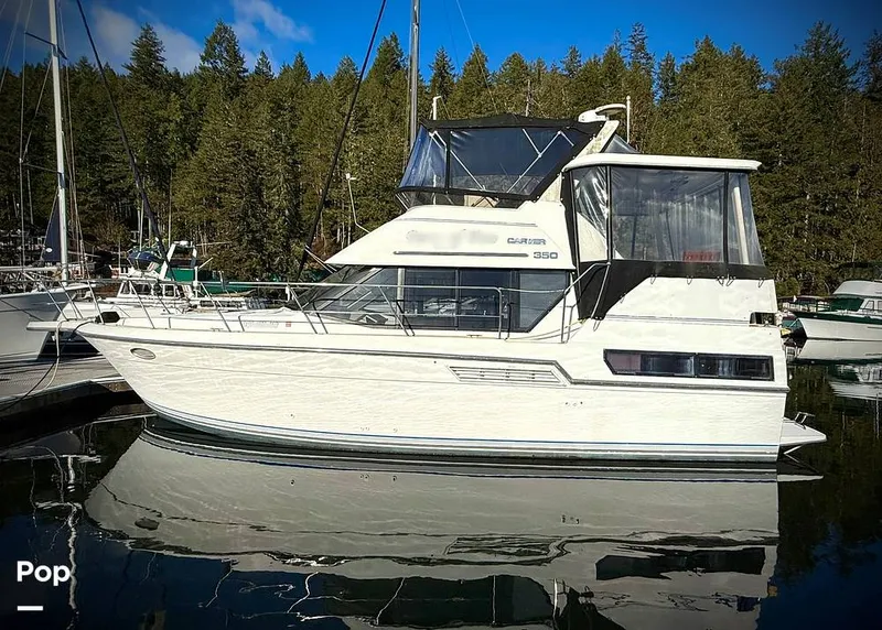 Slide: The Image of Carver Aft Cabin 350 1993 - 15141568