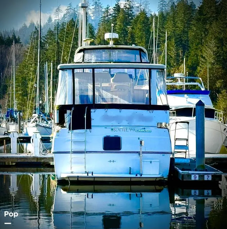 Slide: The Image of Carver Yachts Aft Cabin 350 1993 - 15141571